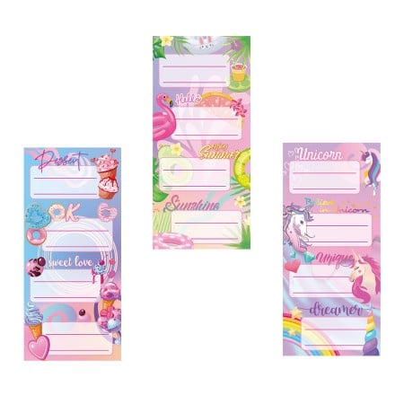 LITERACY 510 NALEPNICE ZA SVESKE DEVOJCICE 12K 189925